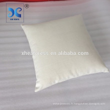 Couvercle de coussin de sublimation en blanc